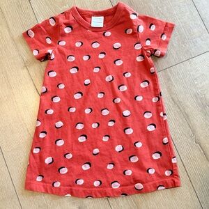 Hanna Anderson 3D appearing Polka Dot Dress 2T